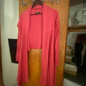 DKNY cozy fuchsia pink petite small 85% silk